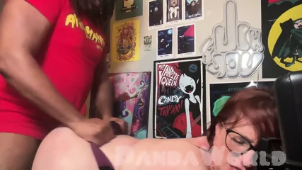 Pandaworld Breeding This Tattooed Nerdy Bbw Called Bexx In Her Wet Ass Pussy In My Gaming Chair
