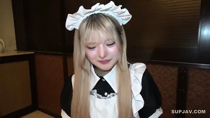 Cute Petite Japanese Maid. Nice Body